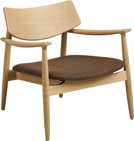 Brązowy fotel Olvera – House Nordic