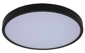 Rabalux 71438-LED Ściemn. plafon łazienkowy ALENZO LED/24W/230V IP44 czarny +DO