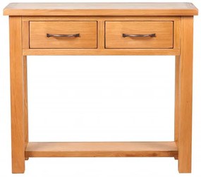 Dębowa konsola z szufladami - Ebis