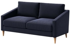 Ciemnoniebieska aksamitna sofa 170 cm Karoto – Ame Yens