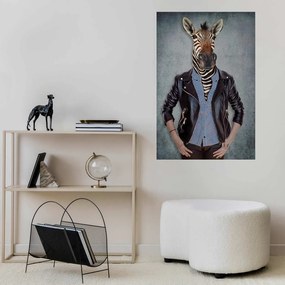 Plakat Zebra Ewa 21x30 cm bez ramy bez marginesu ARTGEIST B