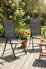 Krzesła składane ogrodowe 2 szt. C1-G15