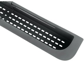 Szary plastikowy teleskopowy ociekacz na zlew 49,5x8,5 cm Fino – Wenko