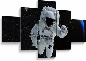 Obraz - Astronauta w kosmosie (125x70 cm)
