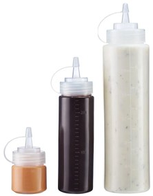 Westmark Zestaw butelek dozujących, 240 ml, 3 szt.