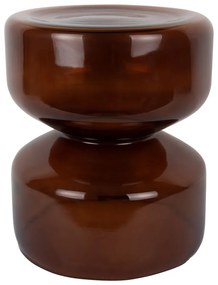 Szklany okrągły stolik ø 35 cm Doble – Leitmotiv