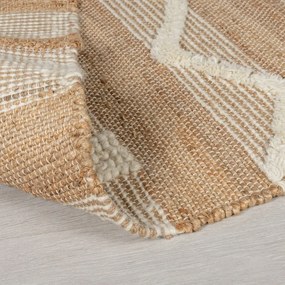 Beżowy dywan z juty Flair Rugs Medina, 160x230 cm