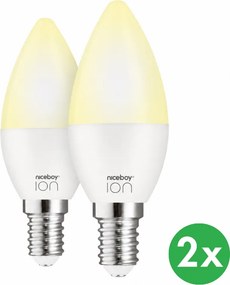 Żarówki Niceboy ION SmartBulb AMBIENT 5,5 W, E14, 2 szt.