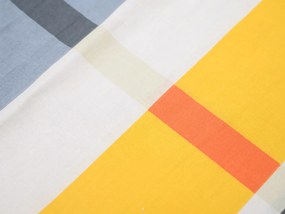 PrzytulneMieszkanie.pl PrzytulneMieszkanie.pl Pościel z bawełny Renforcé ORANGE KUBE kolorowa Rozmiar pościeli: 70 x 90 cm | 140 x 200 cm