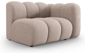 Beżowy moduł sofy (prawostronny) Lupine – Micadoni Home