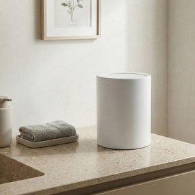 Łazienkowy kosz na śmieci RUND, 6 l