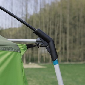 Namiot 8 Osobowy Outsunny – Duży Namiot Na 8 Osób, 410x310cm, Na 4-8 Osób | Aosom PL