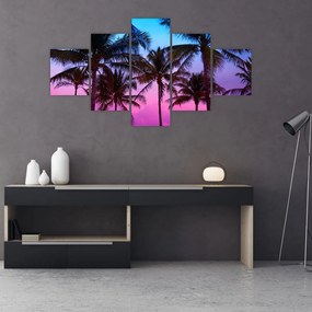 Obraz - Palmy w Miami (125x70 cm)