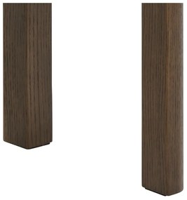Beżowo-ciemnobrązowa konsola z ceramicznym blatem 40x100 cm Southampton – Actona