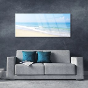 Obraz Szklany Plaża Morze Krajobraz