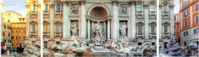 Obraz - Fontanna di Trevi (170x50 cm)