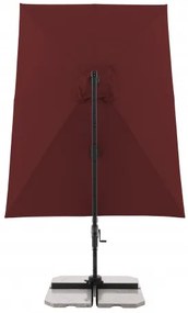 ACTIVE 310 x 210 cm - nowoczesny parasol z boczną nogą : Substancja Desen - 833