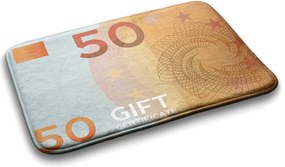 Dywanik łazienkowy antypoślizgowy Dywanik łazienkowy antypoślizgowy Euro Pieniądze