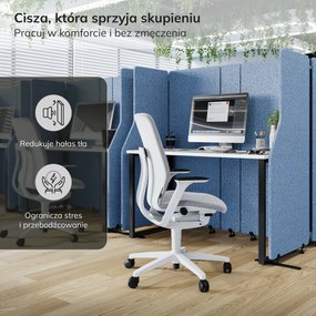 Parawan akustyczny SADIE Frozen Lake 280/145 cm