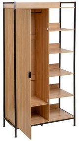 Szafa otwarta w naturalnym kolorze 100x190x48 cm Armarios – Casa Selección