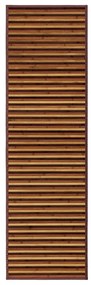 Musztardowo-brązowy bambusowy chodnik 60x200 cm – Casa Selección