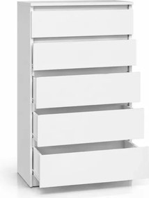 Nowoczesna komoda Malina z 5 szufladami