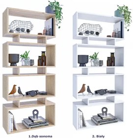 Dziecięcy regał ażurowy dąb sonoma K3-A45