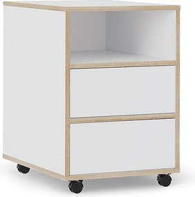 Kontener na rolki biały 42x55x60.5 tetrix