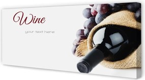 Obraz canvas na ścianę Owocowa Esencja Wina