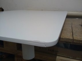 PROMOCJA Biały stół jadalniany ADRIA 120x80 cm II. jakość