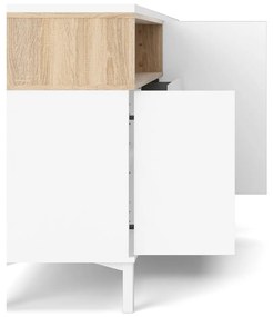Biała komoda 176x90x49 cm Roomers – Tvilum