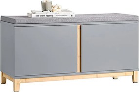 Ławka na buty z siedziskiem i 2 drzwi FSR117-HG