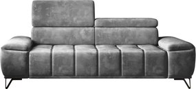 Sofa kanapa PALLADIO z elektrycznym systemem rozkładania siedziska regulowane zagłówki WERSAL