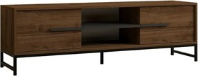 Stolik pod telewizor Mono Walnut and Black