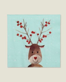 Serwetki świąteczne Reindeer Dots 20 szt.