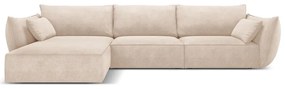 Beżowy narożnik (lewostronny) Vanda – Mazzini Sofas