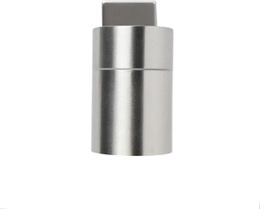 Lampa ścienna zewnętrzna stal IP44 - Solo