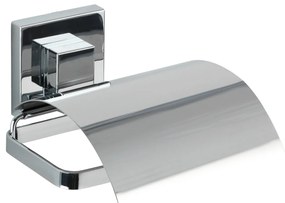 Uchwyt na papier toaletowy QUADRO, Vacuum-Loc - stal nierdzewna, WENKO