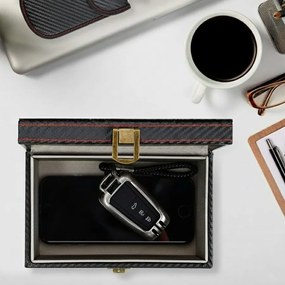 Klatka FARADAYA PUDEŁKO DUŻE 17CM NA KLUCZE do Samochodu Keyless Karty Etui