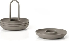 Metalowe kieliszki na jajka zestaw 4 szt. Singles – Zone