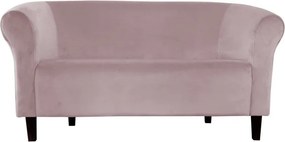 Sofa Milo tkanina Welur : Kolor nogi - Venge, Kolor tkaniny - VELVET - MG55, Typ tkaniny - Velvet, Wysokość nogi - 15 cm
