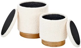 Komplet 2 puf ze schowkiem M8-M68