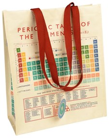 Torba na zakupy z papieru z recyklingu Rex London Periodic Table