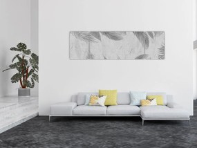 Obraz - Liście (170x50 cm)