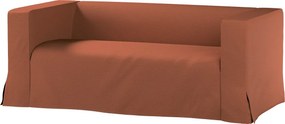 Pokrowiec na sofę Klippan 2-osobową długi z kontrafałdami