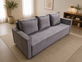 Ponadczasowa sofa Ella z funkcja spania i pojemnikiem na pościel
