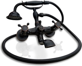 Bateria wannowa Rea Retro czarna postarzana