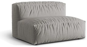 Jasnoszary moduł sofy (moduł środkowy) Martina – Micadoni Home