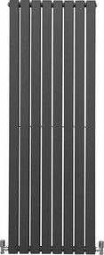 Grzejniki panelowe designerskie, antracytowo-szare, 1600 mm x 560 mm