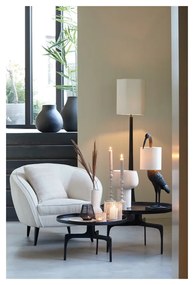 Czarne okrągłe stoliki zestaw 2 szt. ø 75 cm Tobias – Light &amp; Living